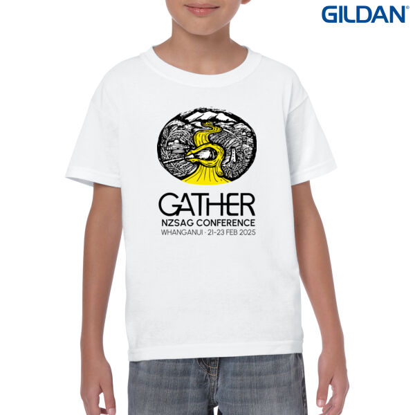 Gather 2025 - Light  - Gildan Youth Heavy Cotton T-Shirt Thumbnail